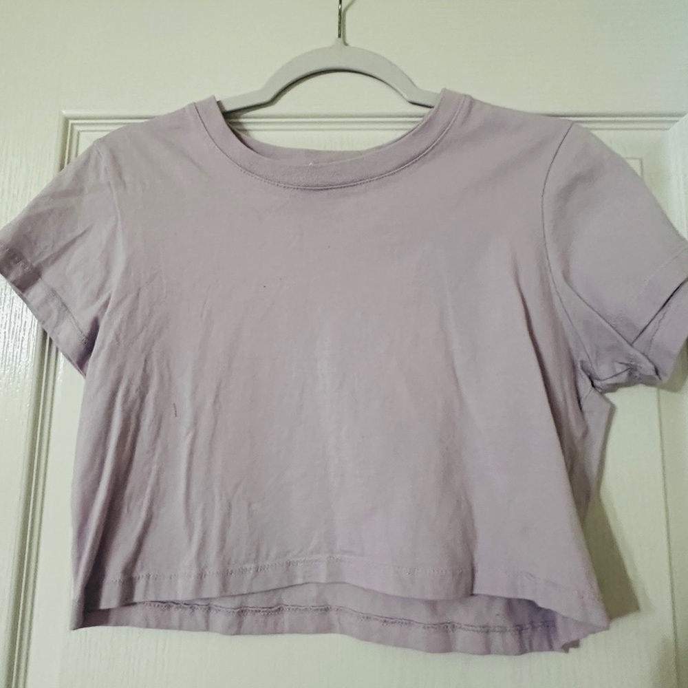 Cotton On Light Purple Women's Crop Top